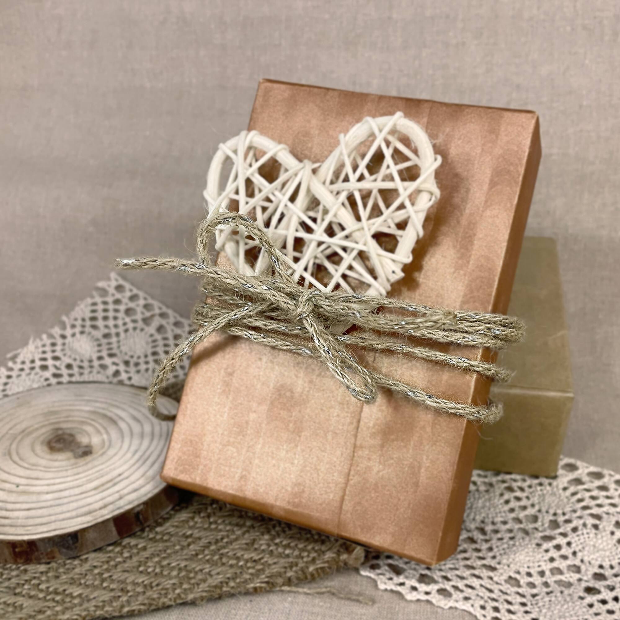 0.15" x 10yd. Metallic Jute Trim Ribbon by Celebrate It®